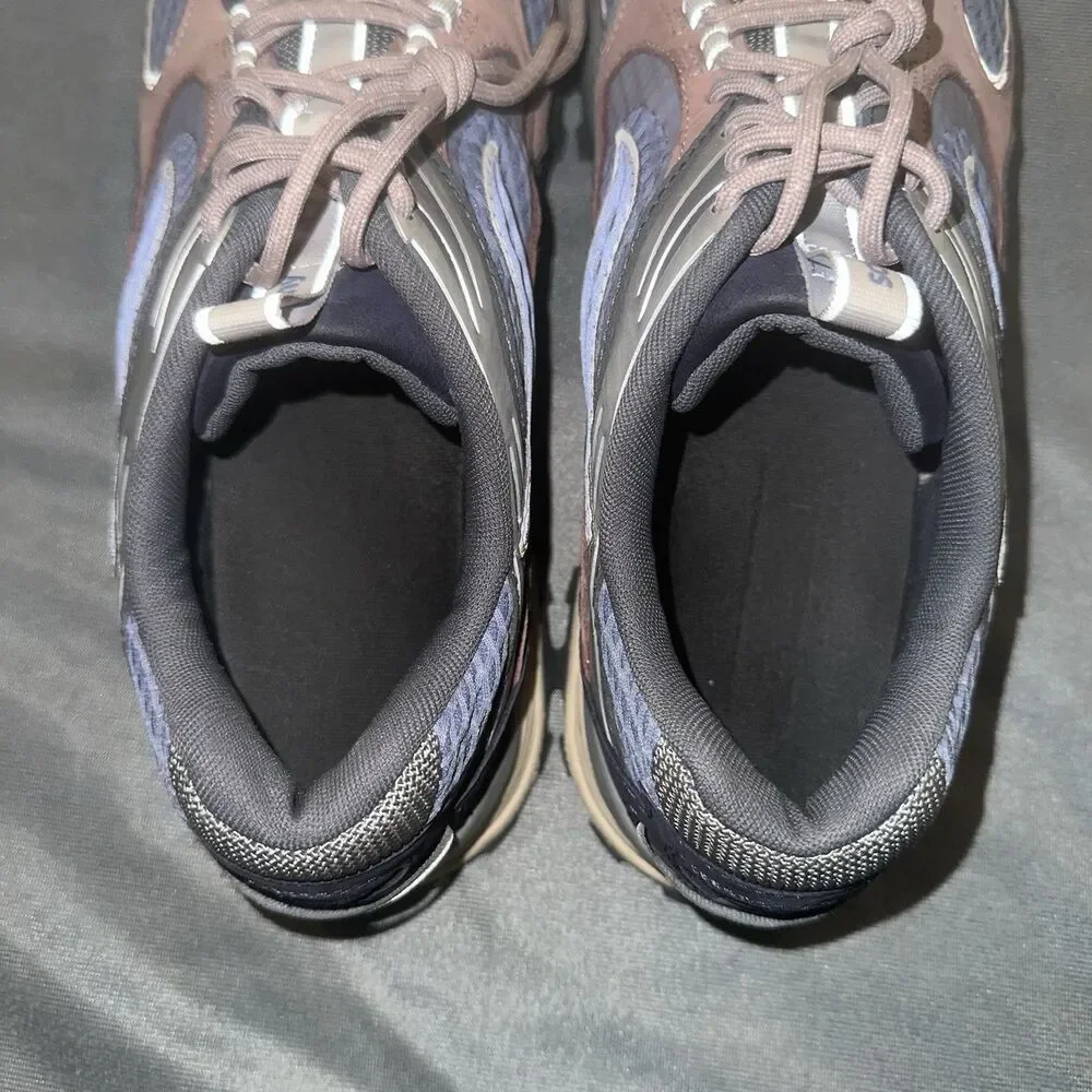Saucony Grid Aura X Sneakers Mens 12 Blue Mulch S70902-1 Running Hiking Chunky